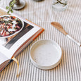 Earth Stoneware Speckled Dish