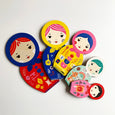 Masha Wooden Nesting Doll Puzzle