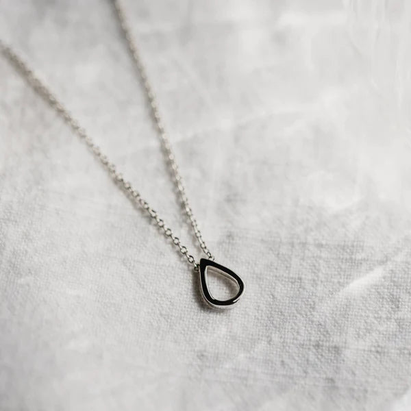 Mini Point Necklace Gold by Matthew Calvin