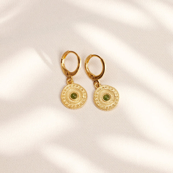 Alba Verde Earrings by Agape Studio