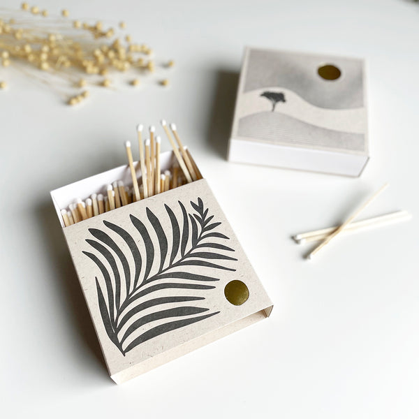 Luxury Matches in a Large Letterpress Box