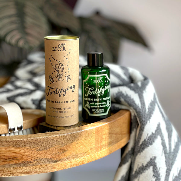 Fortifying Green Bath Potion by MOA