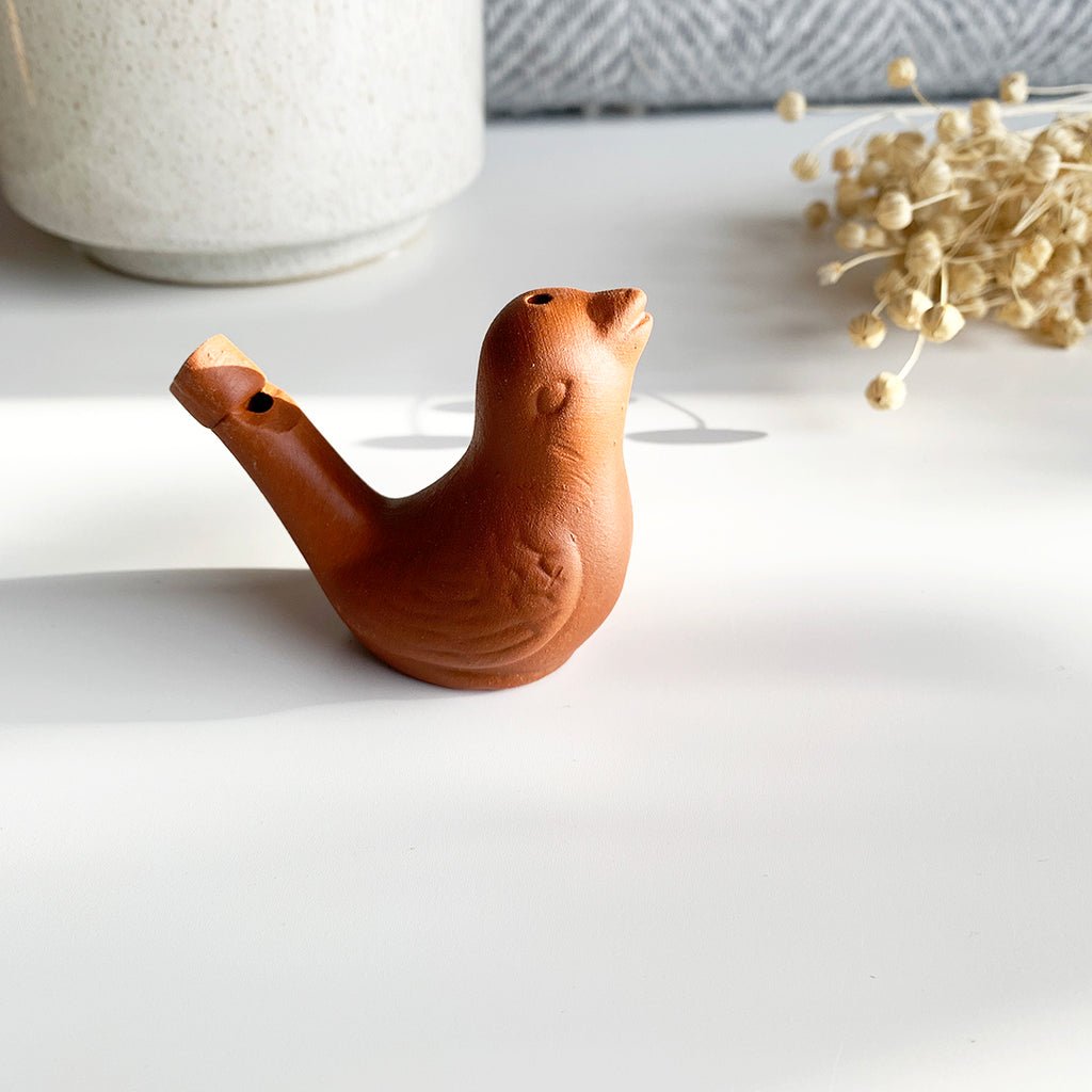 Ceramic Bird Whistle Song Bird